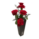 Mini red flowers bag