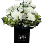 Sparkling White Flowers