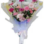 Pink Daisy Charm
