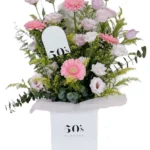 Delicate Pink Rose Bag